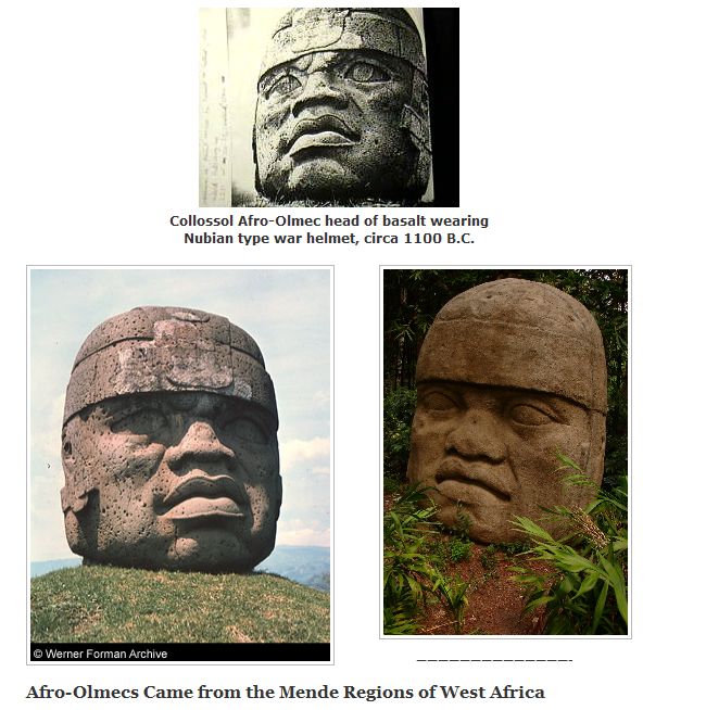 Olmec African heads, evidence of African contact with the Americas